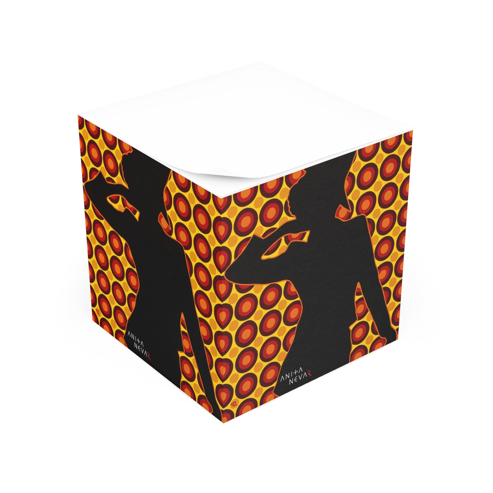 Erotic Pop Art Sticky Note Cube