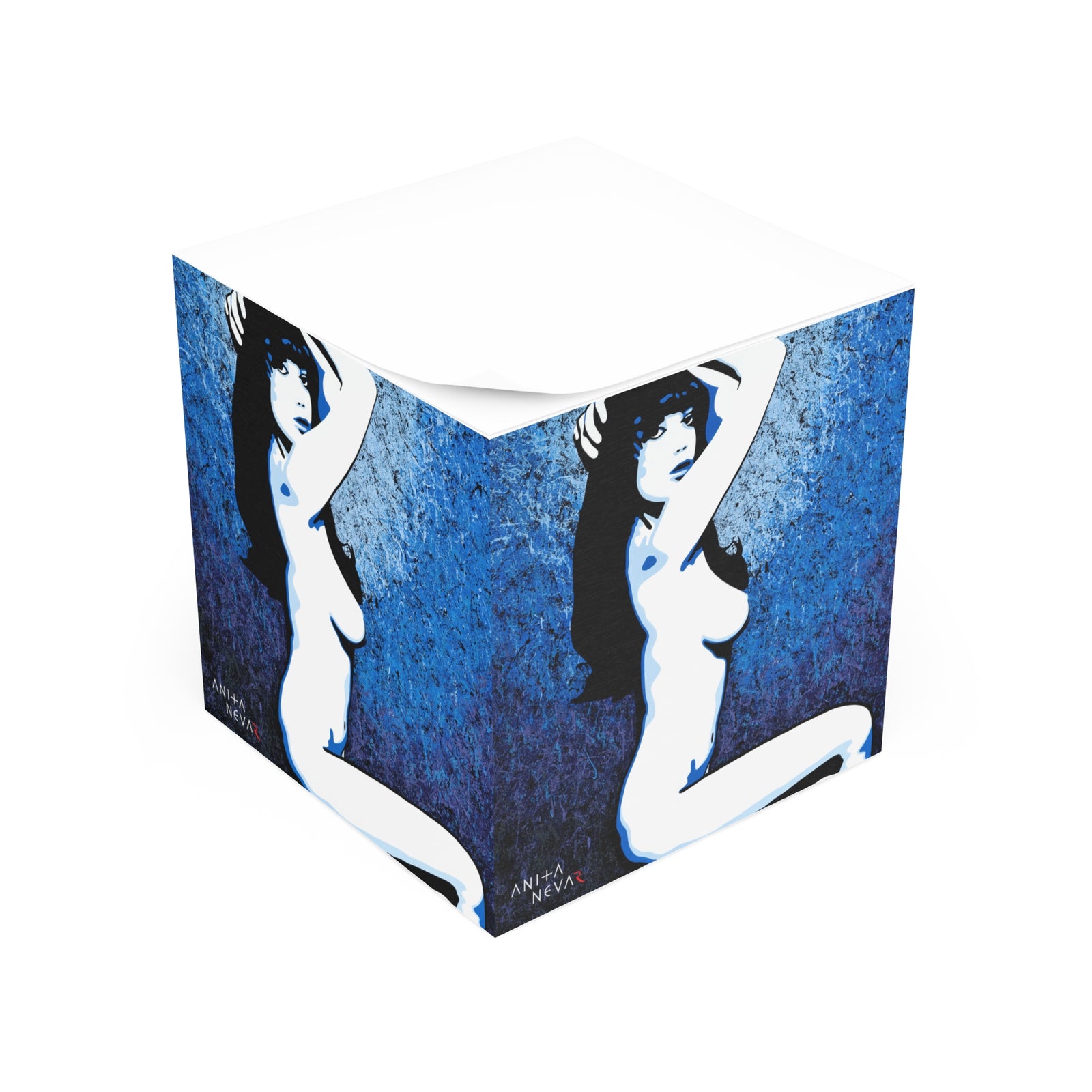 Erotic Pop Art Sticky Note Cube