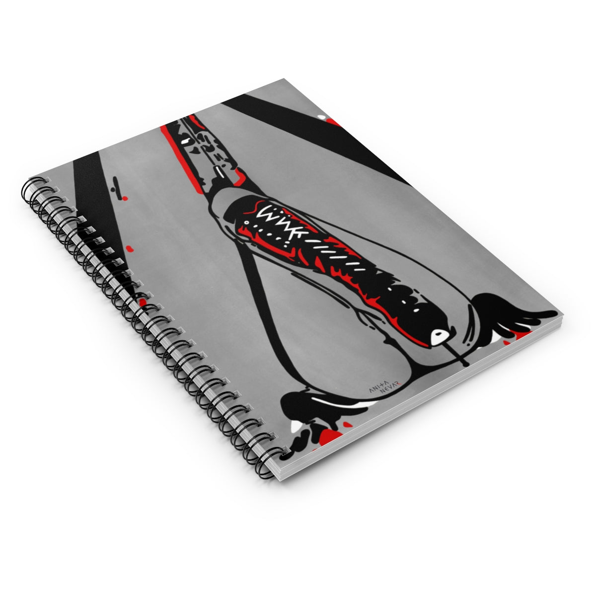 PUSSY WHIPPED Spiral Notebook