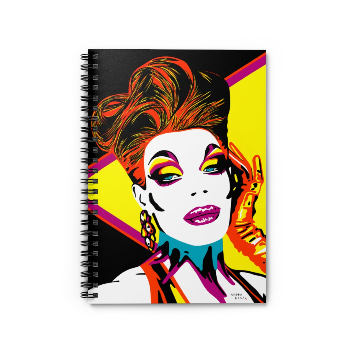 Notebook Vibrant Woman Erotic