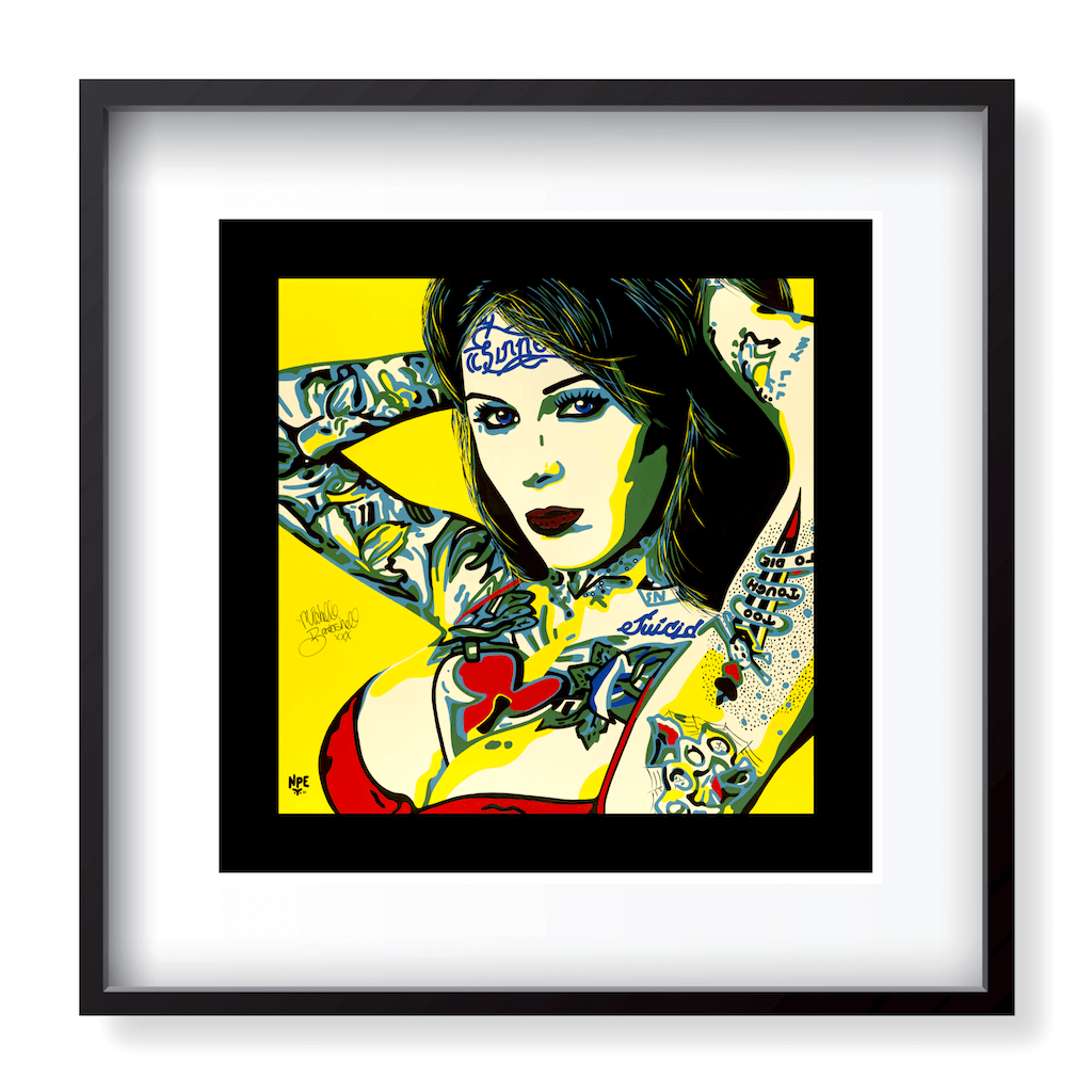 Buy BOMBSHELL Erotic Art Prints by Artist Anita Nevar | Ravenged Online Store.