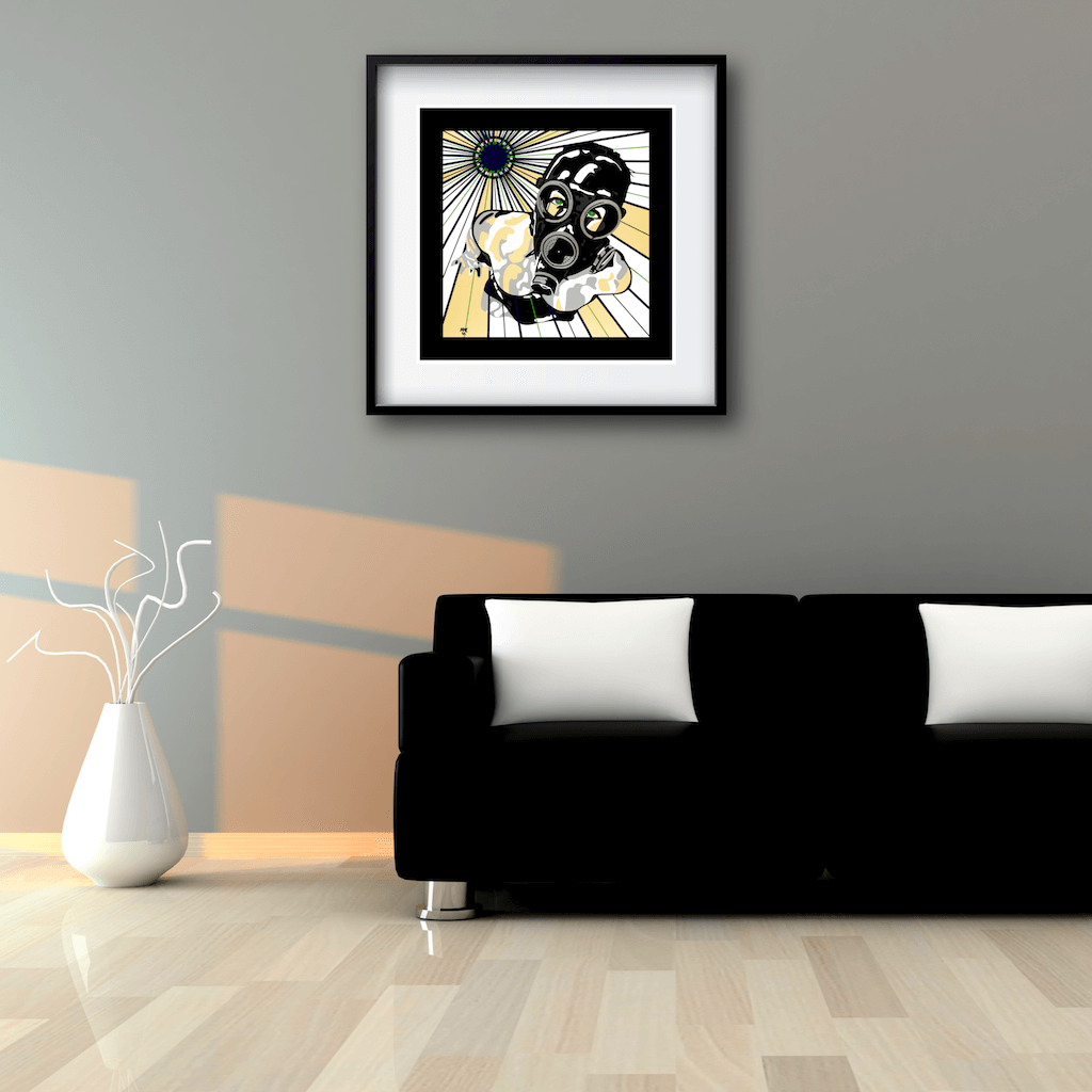 Buy EVIL A Erotic Art Prints by Artist Anita Nevar | Ravenged Online Store.