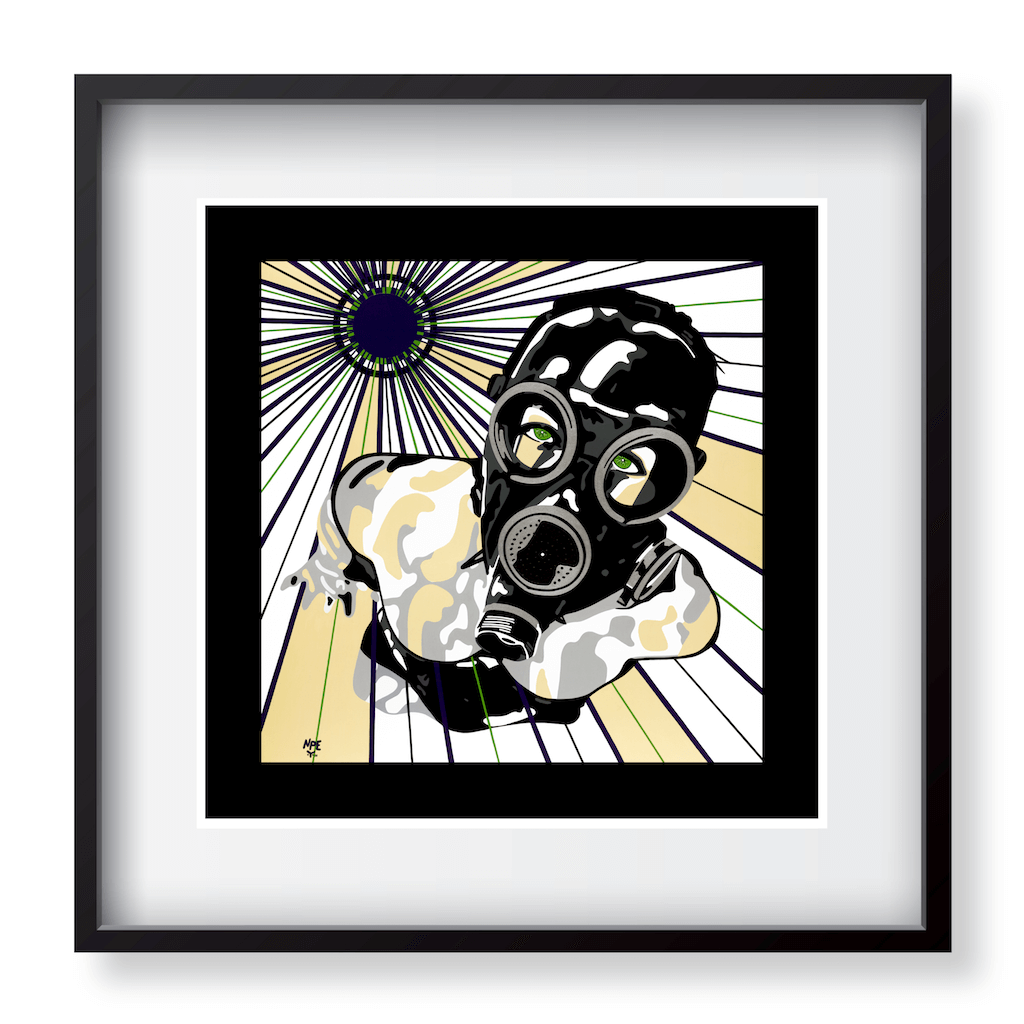 Buy EVIL A Erotic Art Prints by Artist Anita Nevar | Ravenged Online Store.