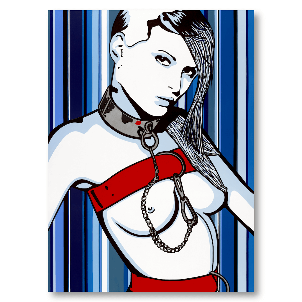 Erotic Art Fridge Magnet - Ravenged
