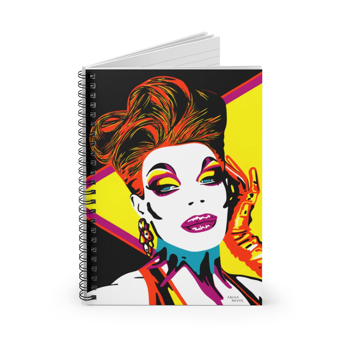 Notebook Vibrant Woman Erotic